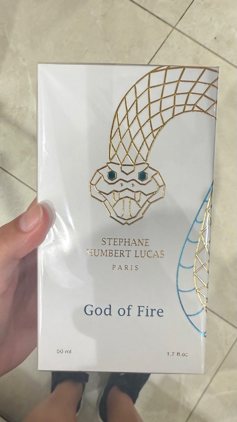 Perfume Stephane Humbert Lucas God Of Fire 50ml — único, Novo