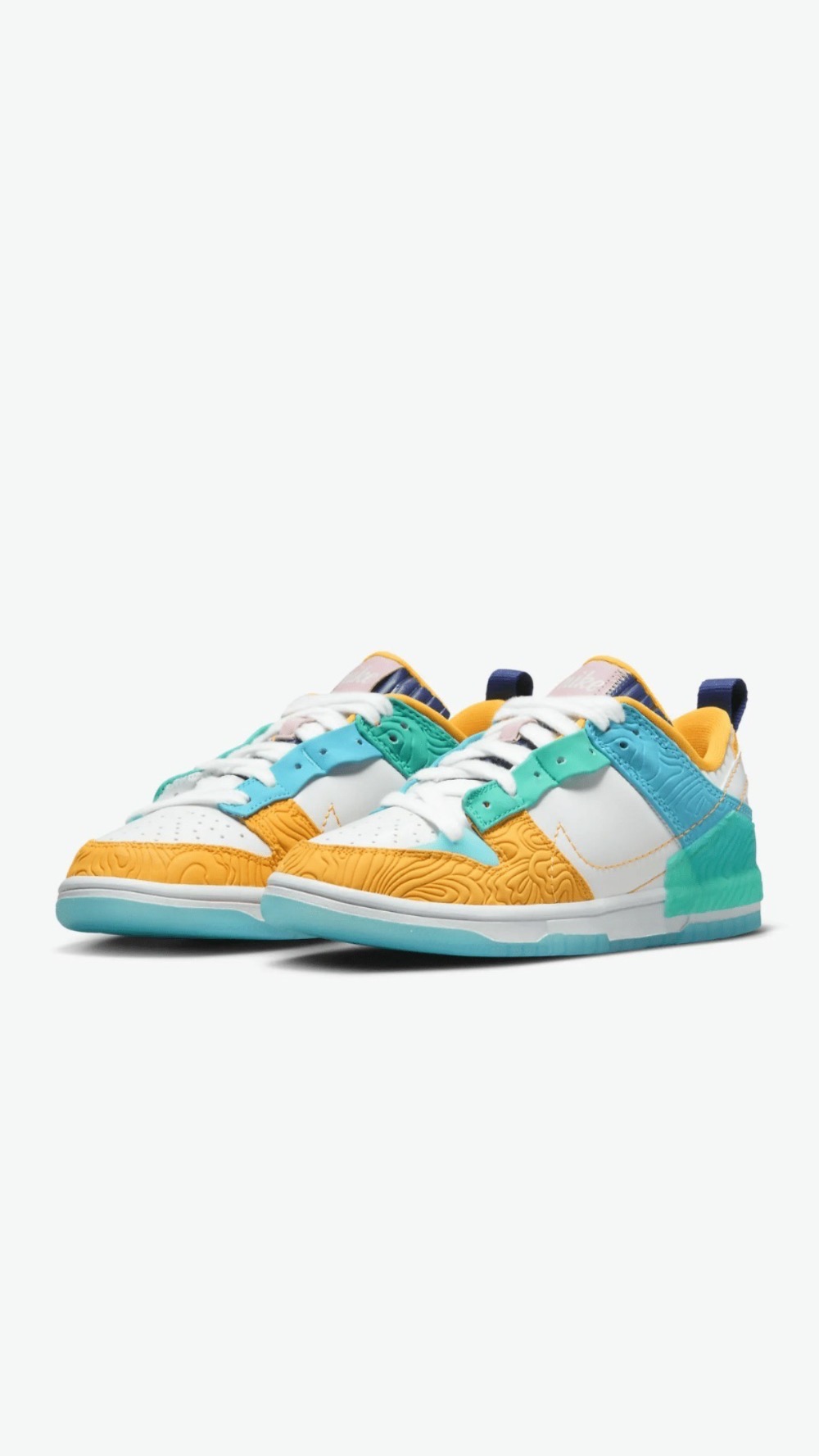 Serena Williams Design Crew x Nike Dunk Low Disrupt Summit White Clear Jade — 39 / 40 / 41, Novo