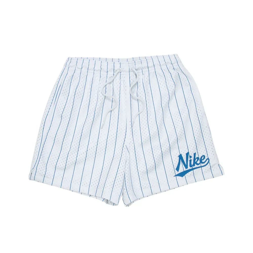 Shorts Nike Sportswear Club Flow White Blue - Droper