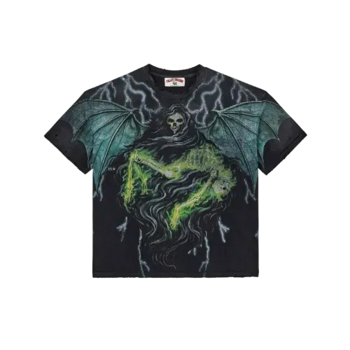 Moletom Vale Lives Forever Psychopath Long-Sleeve Black - Droper