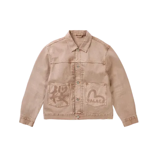 ジャケット・アウター EVISU Evisu x Palace Jaqueta Type 2 Denim Jacket Pink Wash - Droper