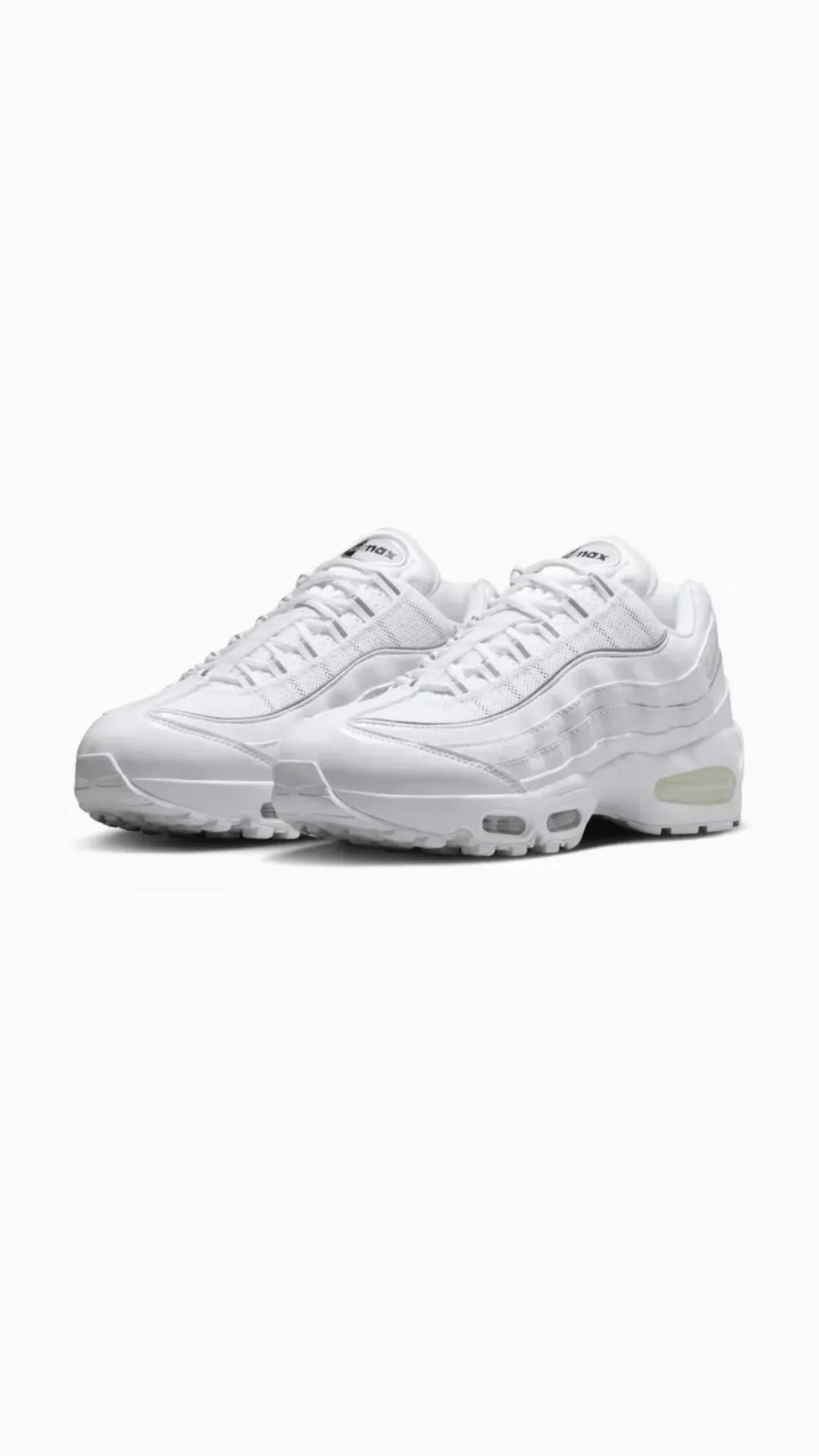 Nike Air Max 95 Big Bubble White — 37 / 39 / 40 / 41, Novo