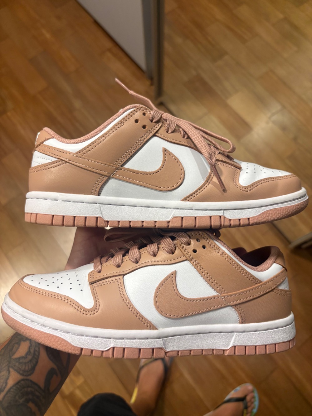 Nike Dunk Low Rose Whisper — 35, Usado