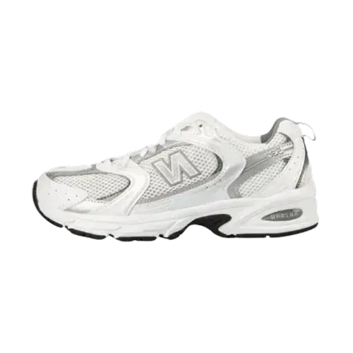 New Balance 530 White Silver Metallic Shadow Grey