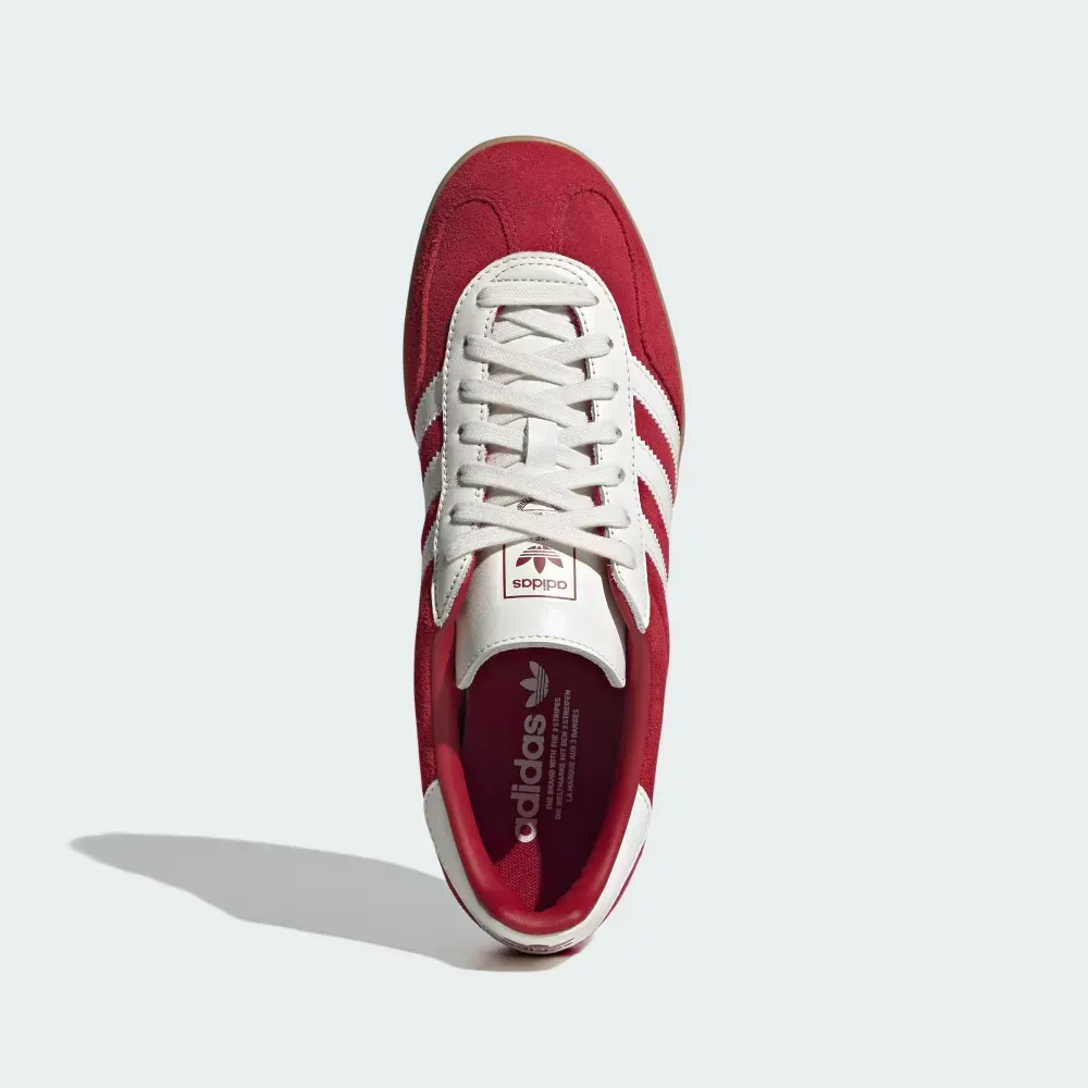 adidas Gazelle Indoor Team Victory Red Core White Gum - Droper