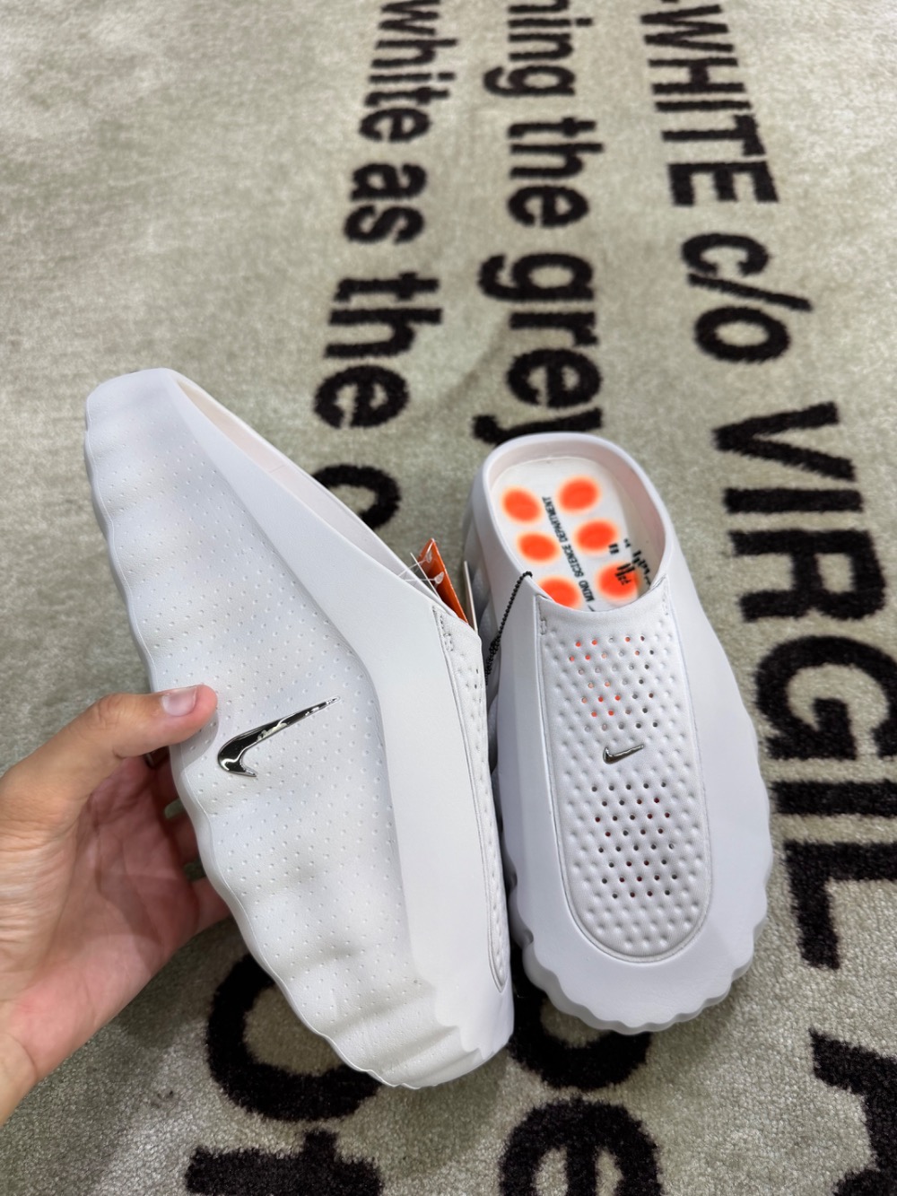 Nike Mind 001 Slide Light Smoke Grey