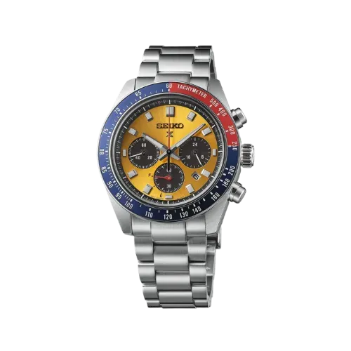Relógio Seiko Prospex SpeedTimer Black White 42.0 mm - Droper