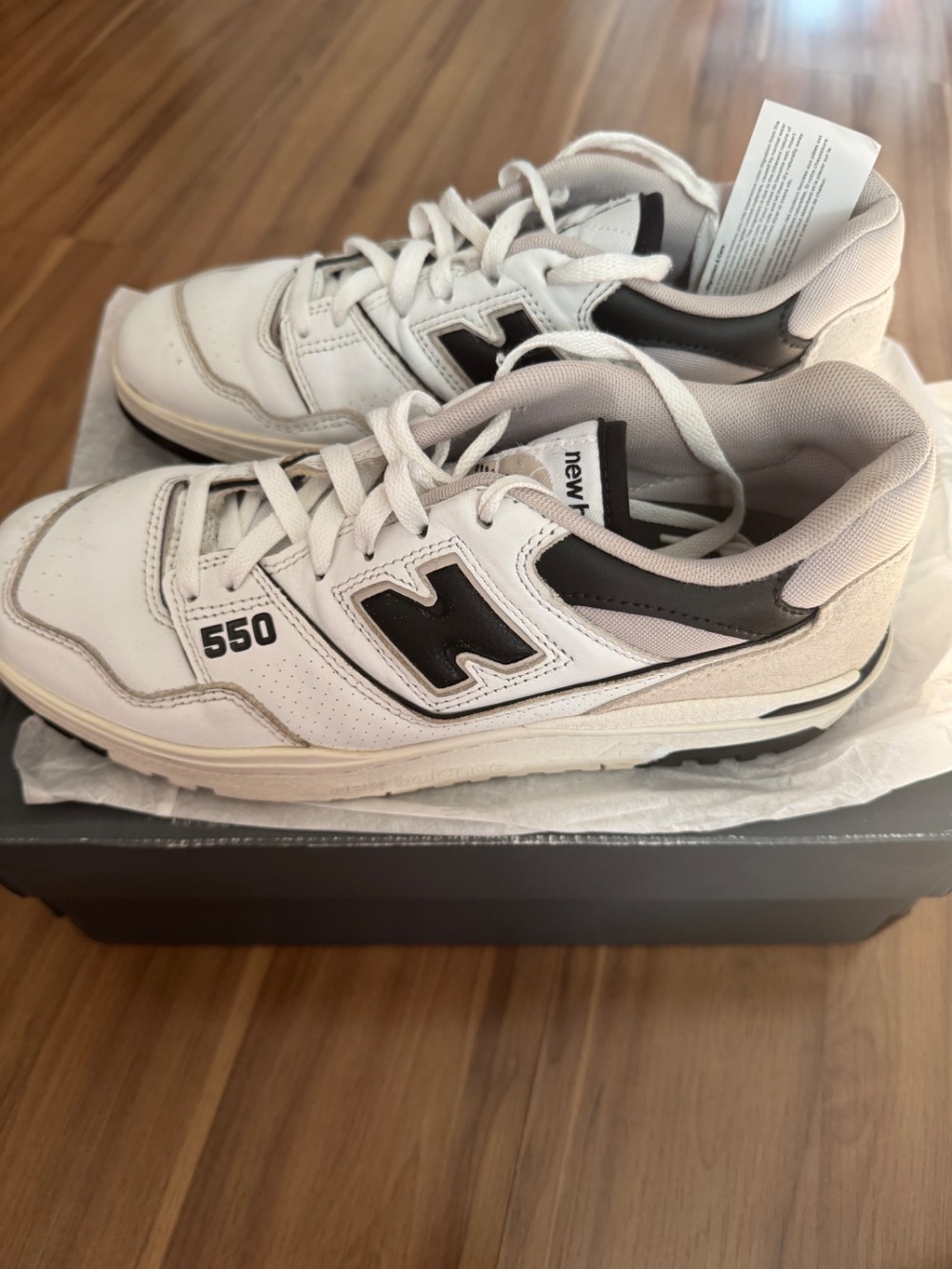 New Balance 550 White Black