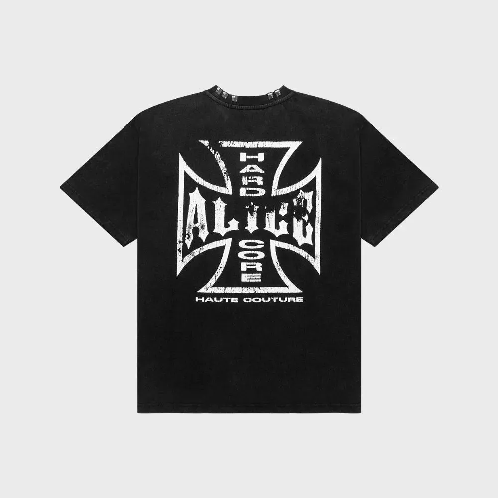 Nubian x Alice Hollywood Camiseta Moto Black - Droper