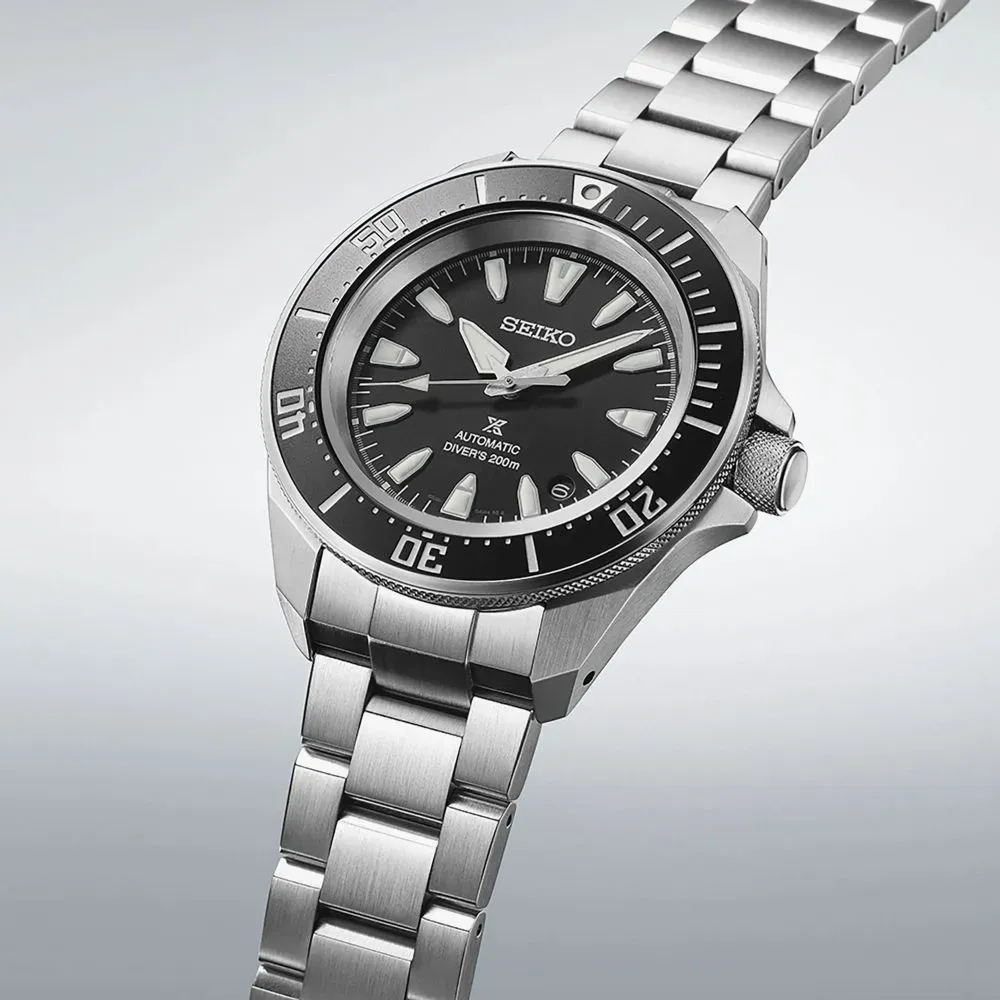 Relógio Seiko Prospex Automatic Samurai Dial Black 41.7 mm - Droper