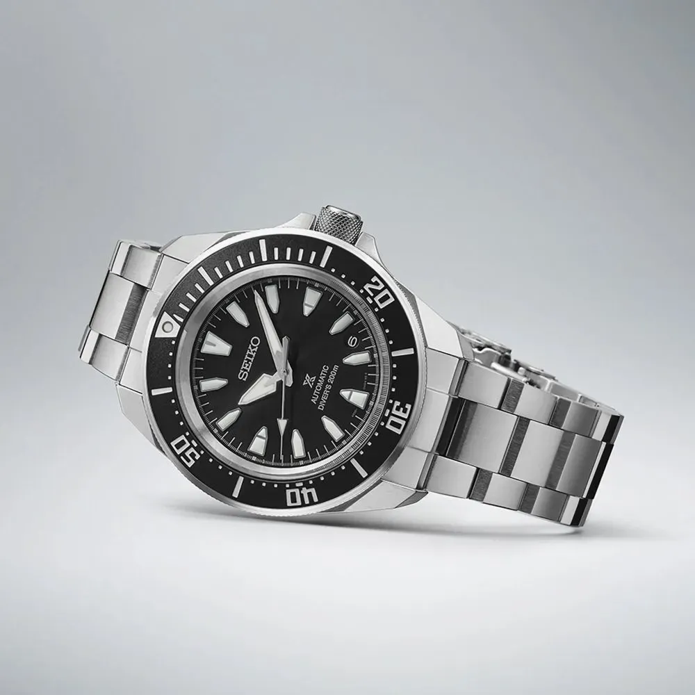 Relógio Seiko Prospex Automatic Samurai Dial Black 41.7 mm - Droper