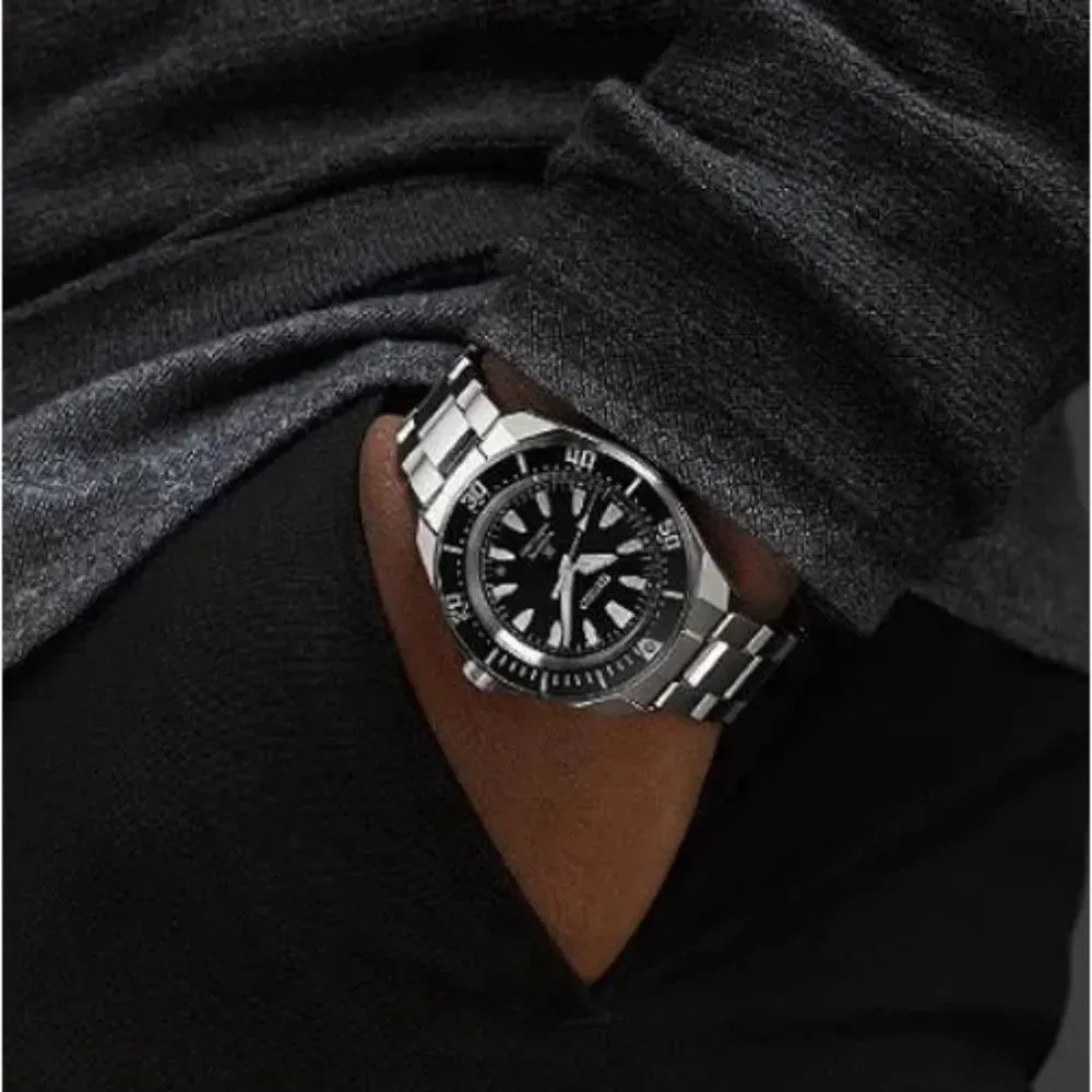 Relógio Seiko Prospex Automatic Samurai Dial Black 41.7 mm - Droper