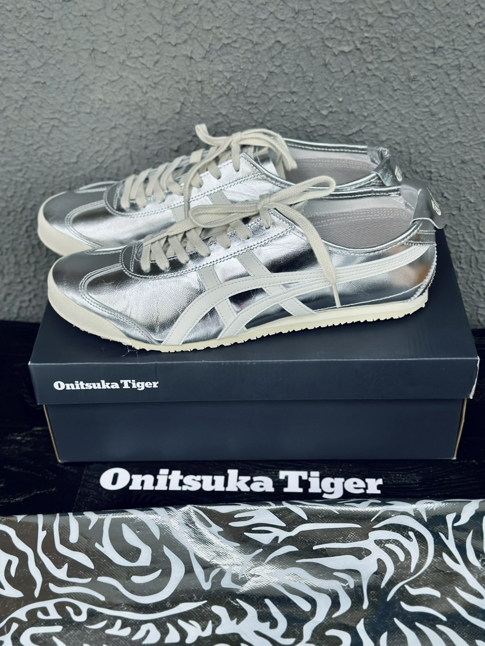Onitsuka Tiger Mexico 66 Chrome Silver
