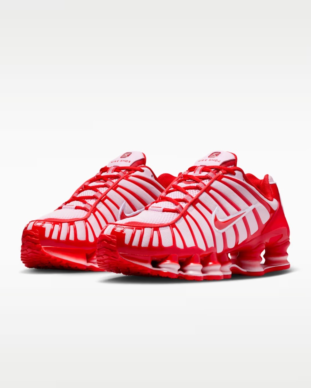 Nike Shox TL Pink Foam Habanero Red Feminino — 42.5, Novo