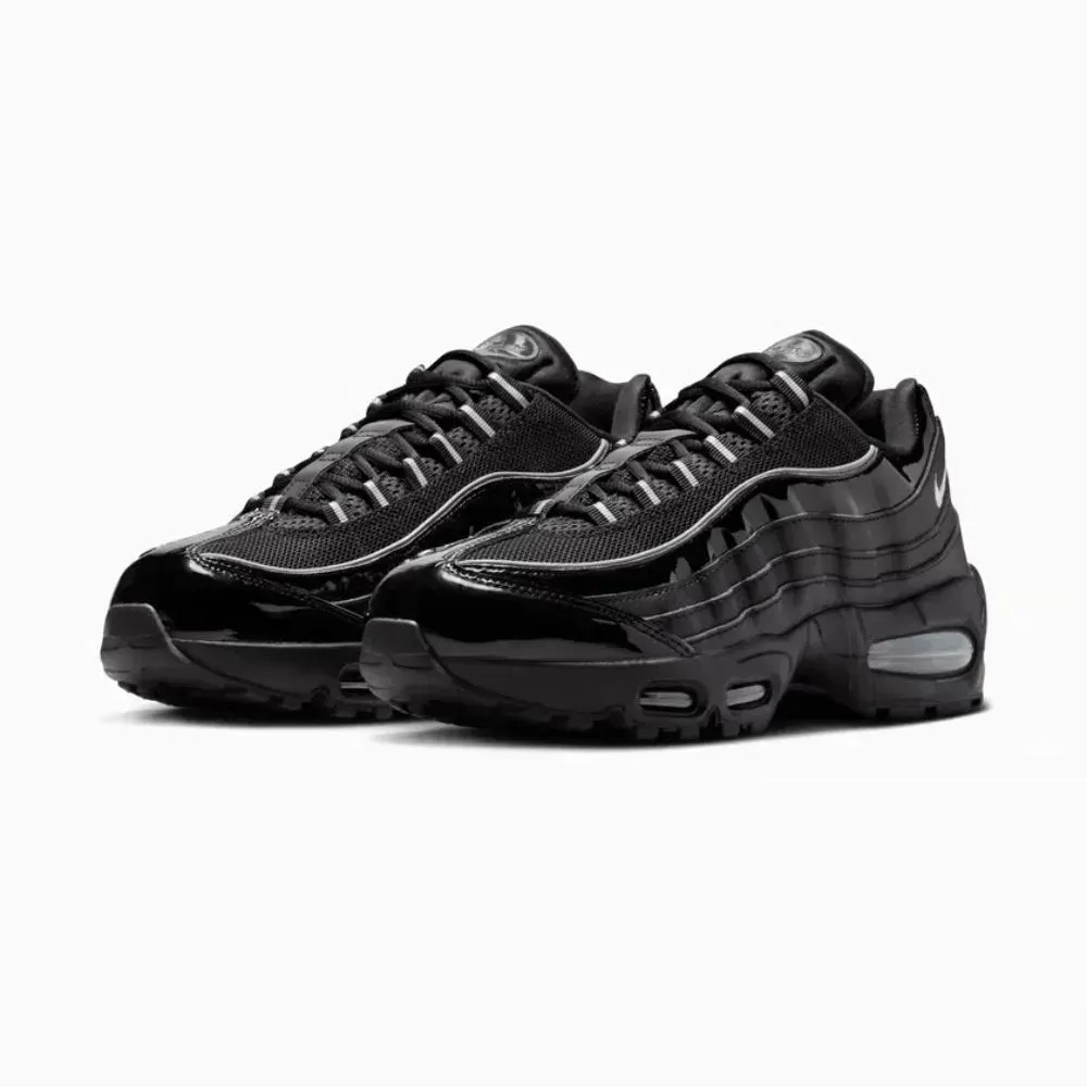 Nike Air Max 95 Big Bubble Black Silver — 34 / 39.5 / 40.5 / 41 / 42 / 42.5, Novo
