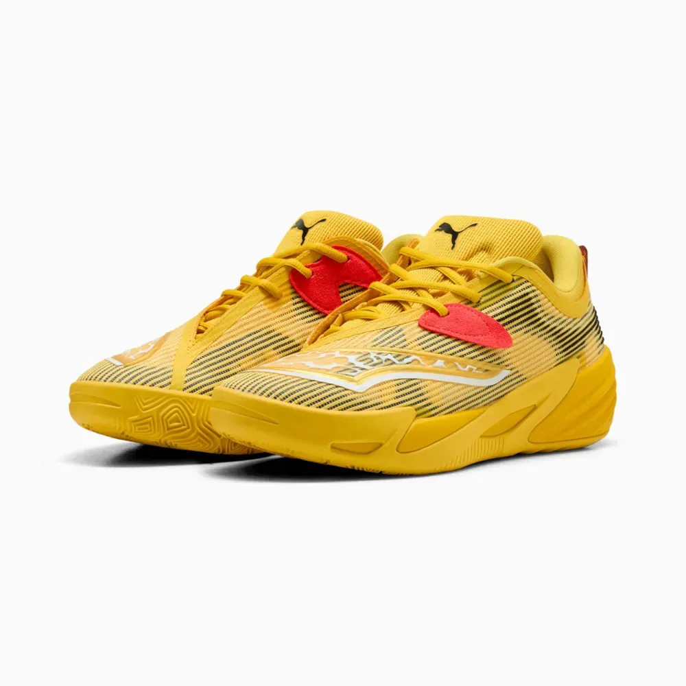 Pokémon x Puma All-Pro Nitro 2 Pikachu Sun Ray Yellow Red Glamour