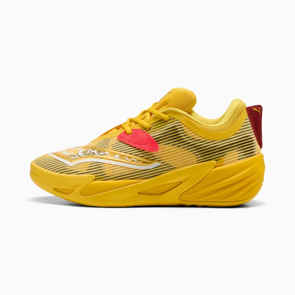 [新品]POKEMON × PUMA ALL-PRO NITRO 2 Pokémon x Puma All-Pro Nitro 2 Pikachu Sun Ray Yellow Red Glamour