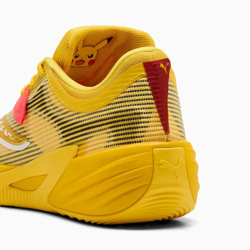 Pokémon x Puma All-Pro Nitro 2 Pikachu Sun Ray Yellow Red Glamour