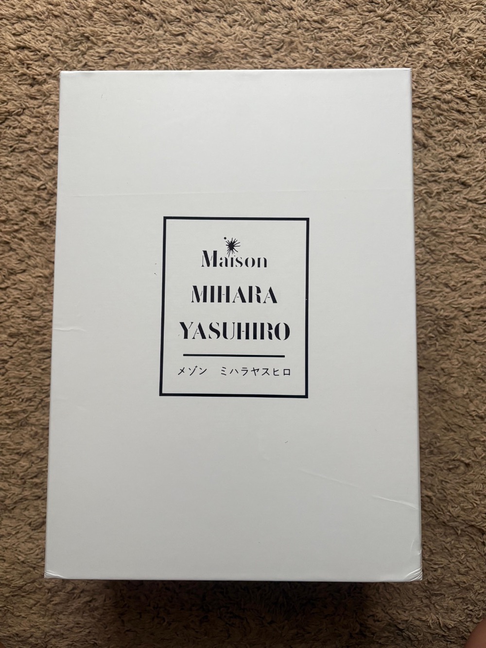 Maison Mihara Yasuhiro Hank Vintage Sole Canvas Low Black