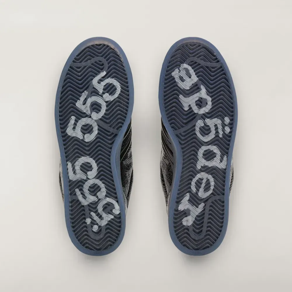 Sp5der x adidas Superstar Black foto 5