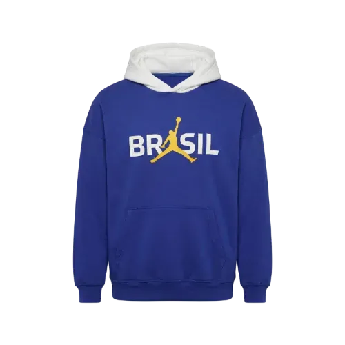 Moletom Air Jordan Brasil Brooklyn Fleece Heritage Blue