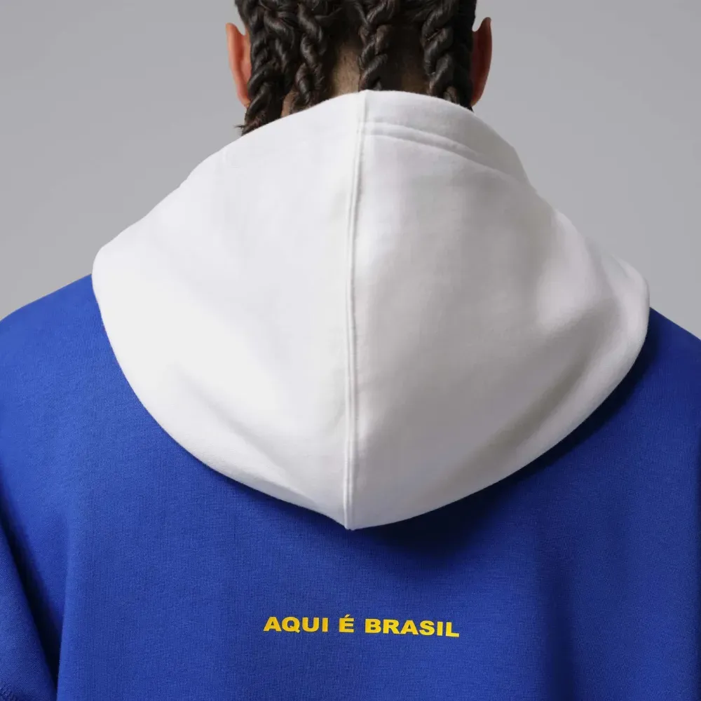 Imagem Moletom Air Jordan Brasil Brooklyn Fleece Heritage Blue