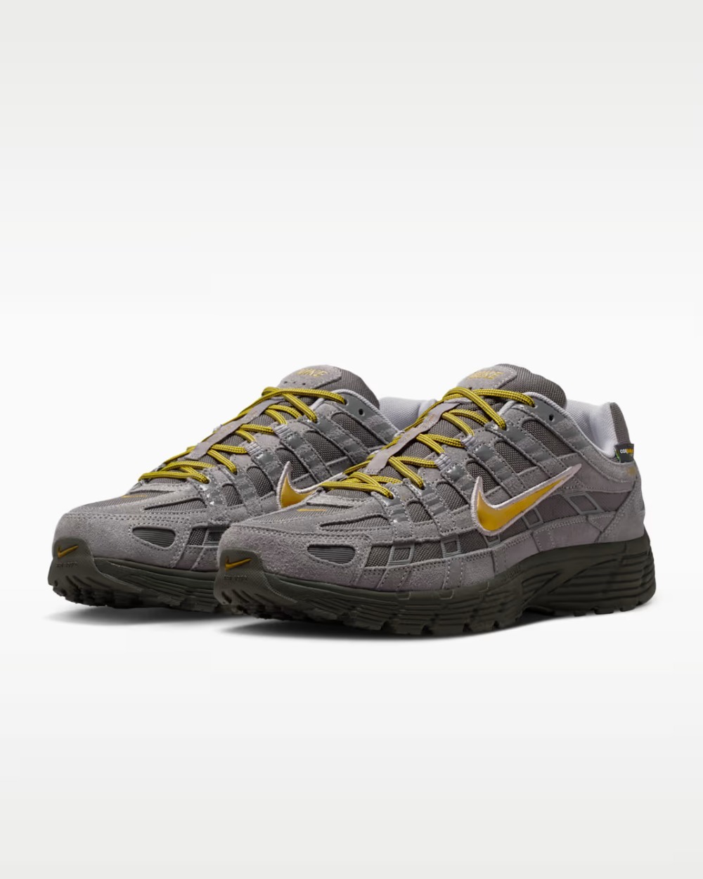 Nike P-6000 Premium Cordura Medium Ash Pencil Point Cement Grey — 37 / 37.5, Novo
