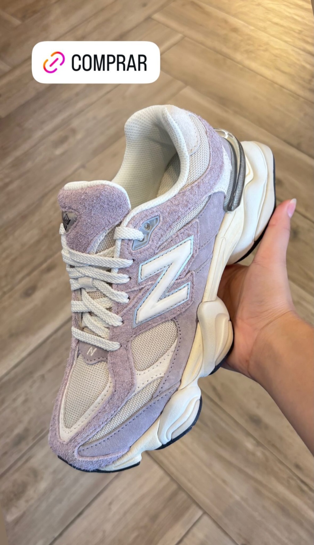 New Balance 9060 Truffle Salt Timber Wolf — 34 / 35 / 36 / 37 / 38 / 39, Novo