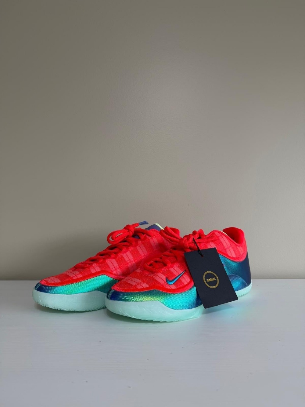 Nike LeBron 23 Stocking Stuffer Bright Crimson Dusty Amethyst — 37 / 38 / 39 / 39.5 / 40 / 40.5 / 41 / 42 / 42.5 / 43 / 44, Novo