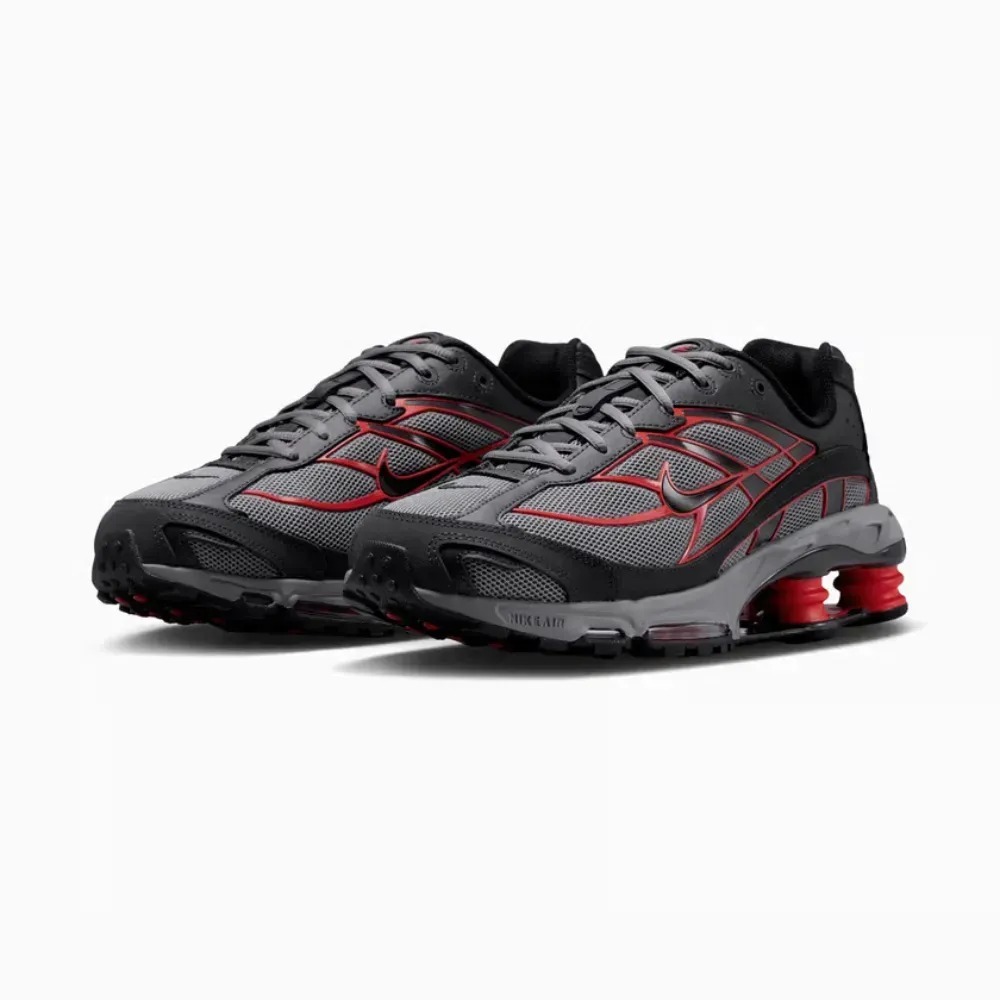 Nike Shox Ride 2 Grey Red — 37 / 37.5 / 38 / 39 / 39.5 / 40 / 40.5 / 41 / 42 / 42.5 / 43 / 43.5 / 44, Novo