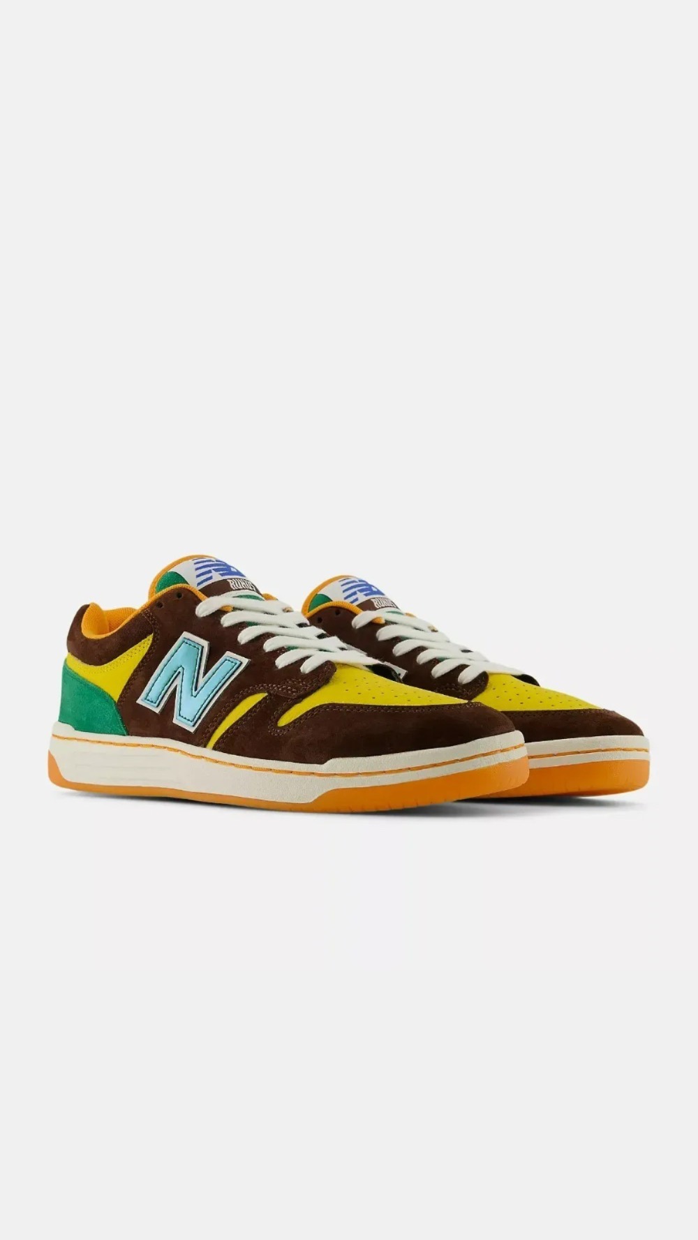 New Balance Numeric 480 Brown Yellow — 40 / 41 / 42 / 43, Novo