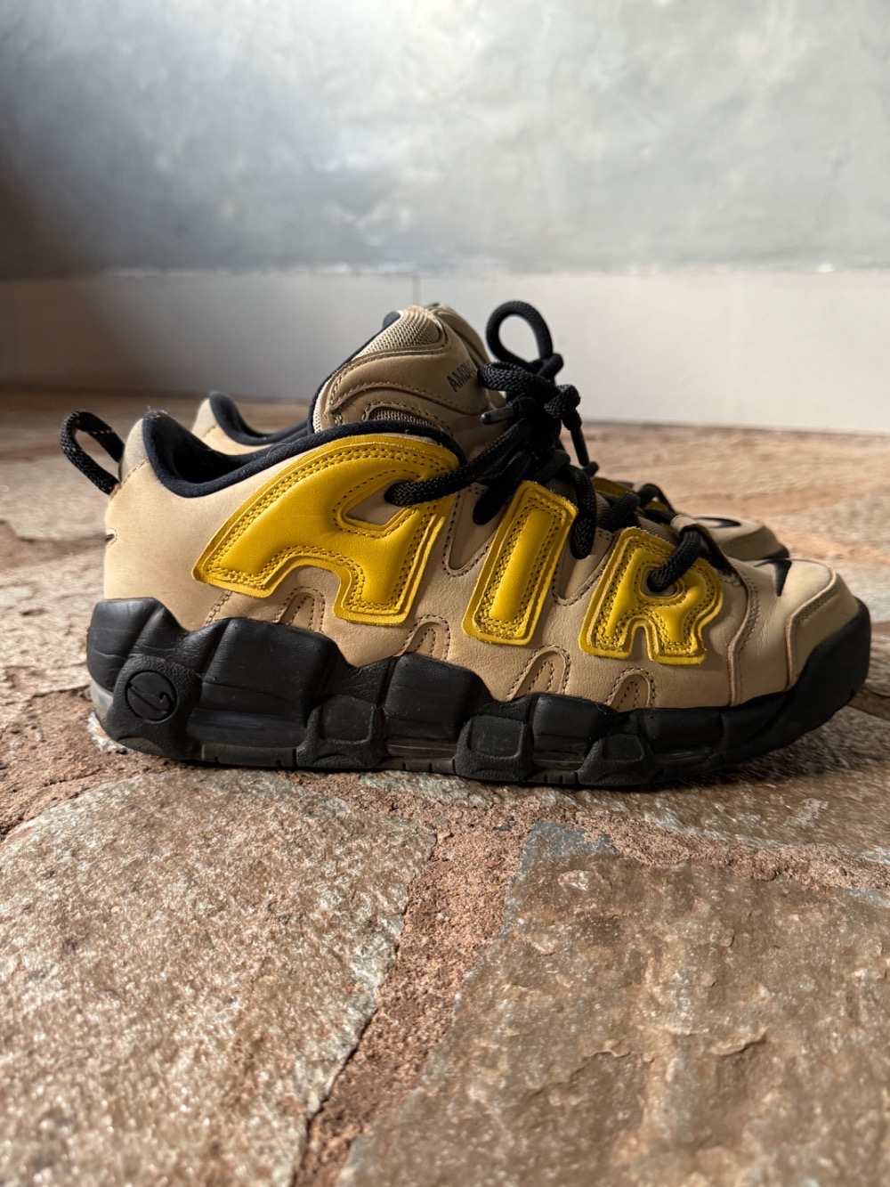 Ambush x Nike Air More Uptempo Low Limestone
