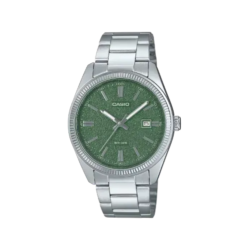 Relógio Casio MTP-1302DA-3AV Matte dial Green 38.5m