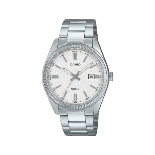 Relógio Casio MTP-1302DA-7AV Matte dial White 38.5 mm