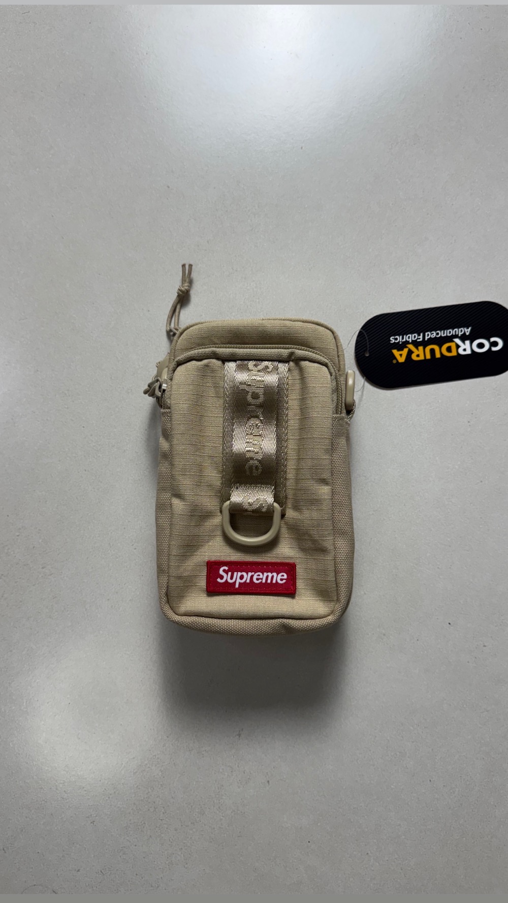 Shoulder Bag Supreme Tan SS26-W1 — único, Novo