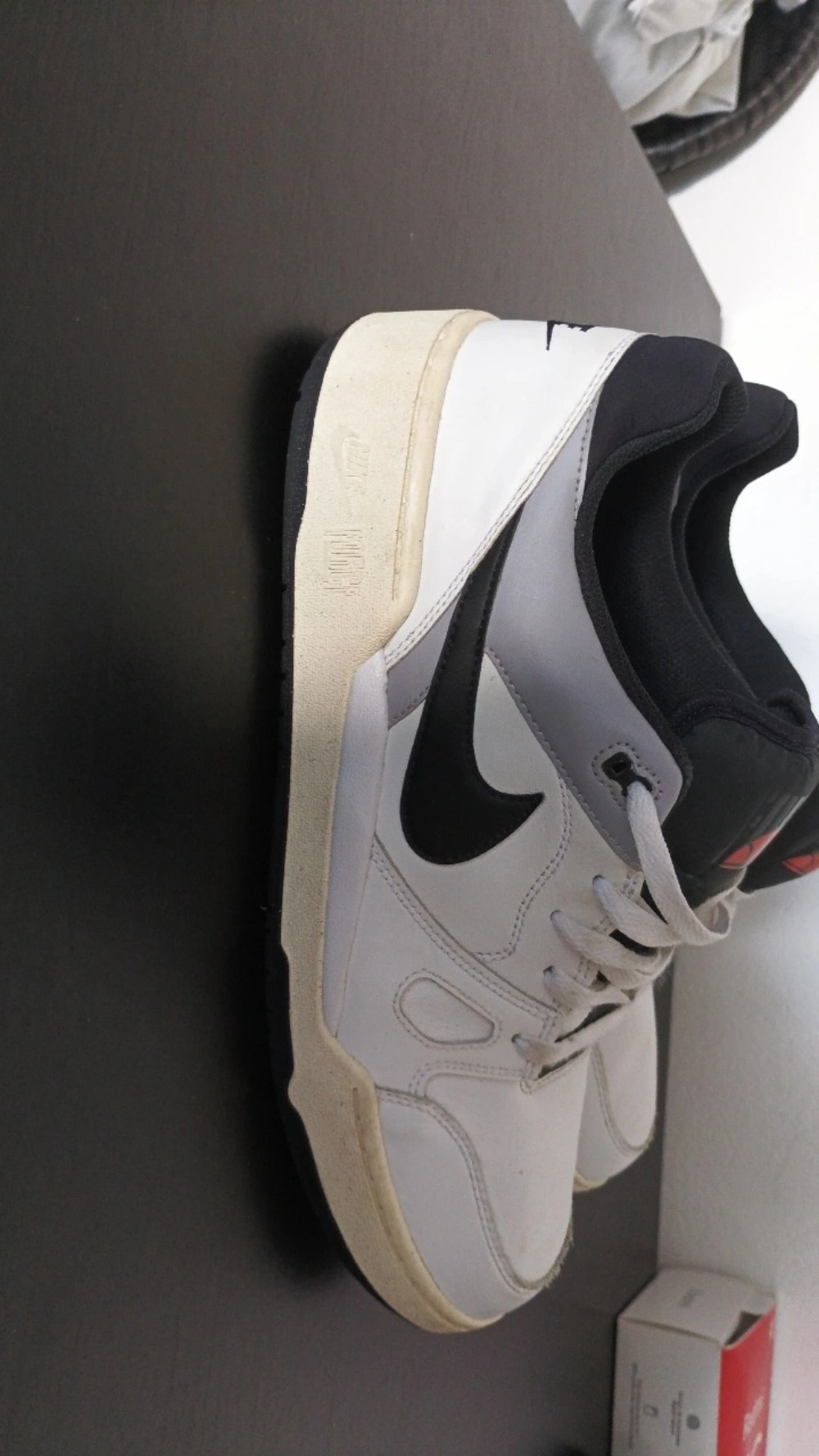 Nike Full Force Low White Black
