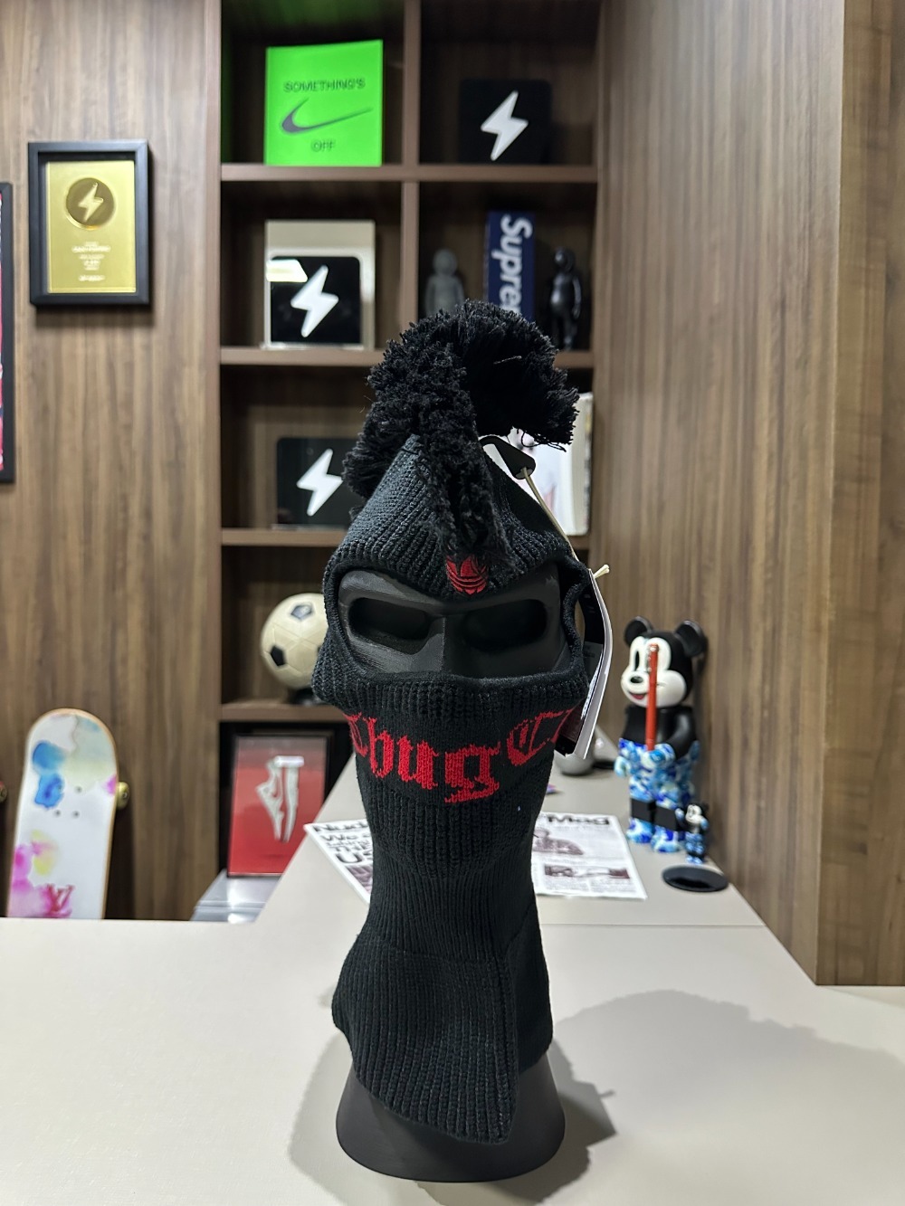 Thug Club x adidas Balaclava Black — único, Novo
