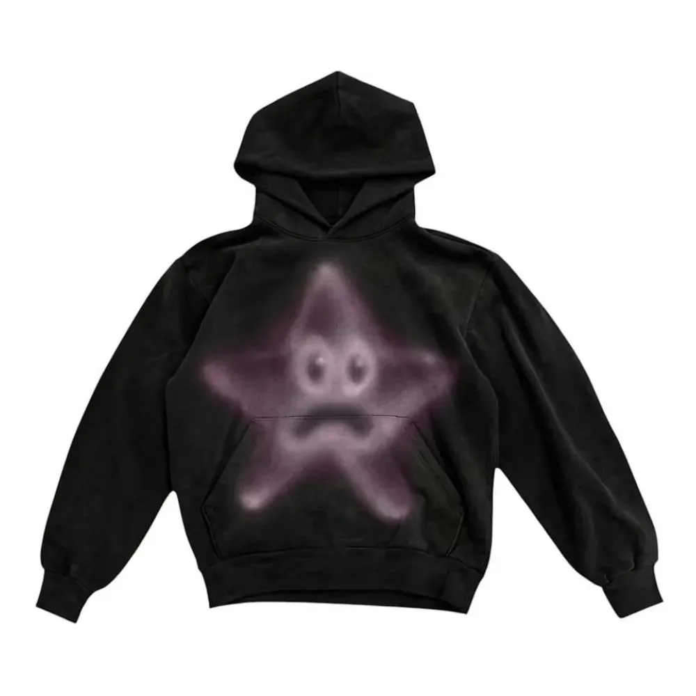 Spongebob x Cactus Jack Travis Scott Moletom Patrick Star Black