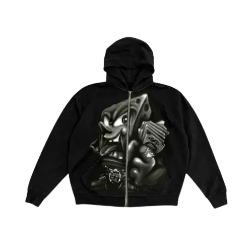 SpongeBob x Cactus Jack Travis Scott Moletom Legal Tender Zip