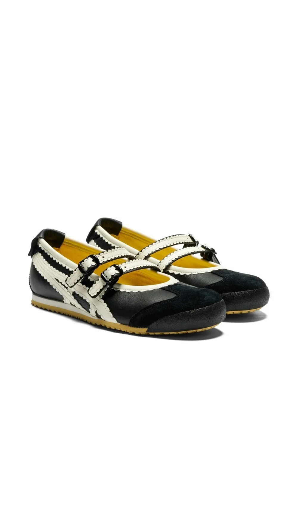 Onitsuka Tiger Mexico 66 TGRS Black Cream — 36 / 37 / 38 / 39 / 40 / 41, Novo