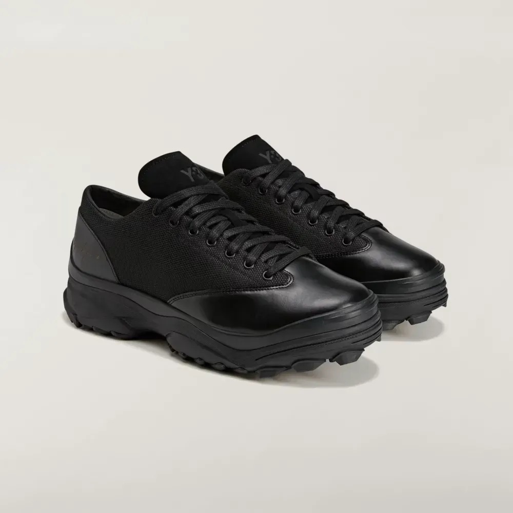 Y-3 x adidas GSG9 Lo Black — 38 / 39 / 39.5 / 40 / 40.5 / 41 / 42 / 42.5 / 43 / 43.5 / 44, Novo