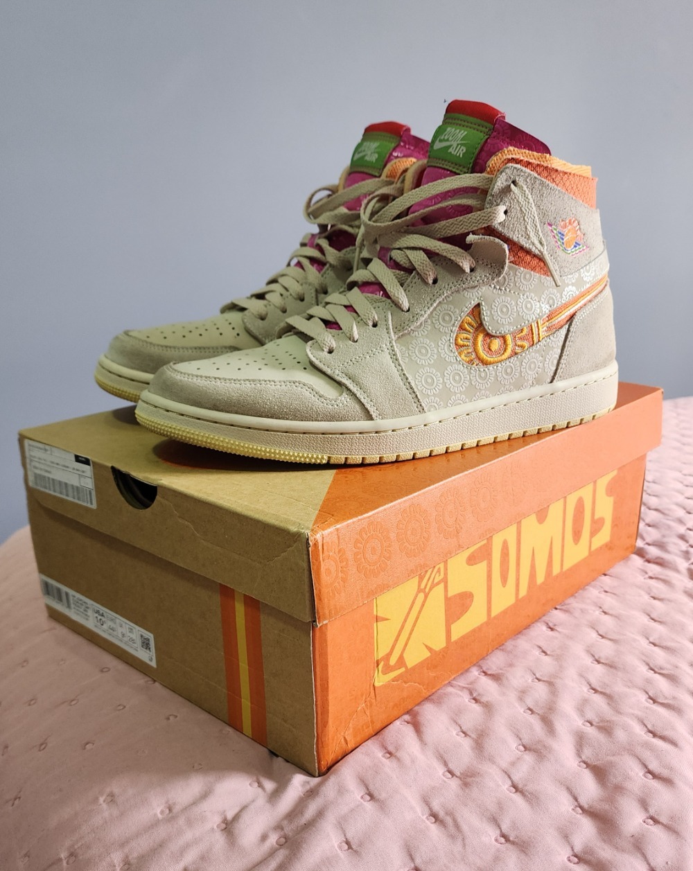 Air Jordan 1 High Zoom Comfort Somos Familia — 42, Usado