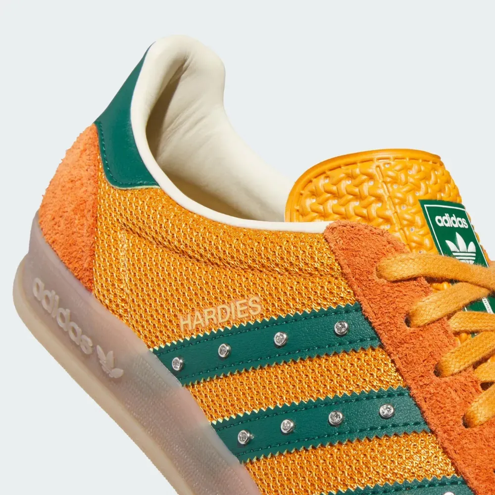 Hardies x adidas Gazelle Indoor Rust Orange - Droper