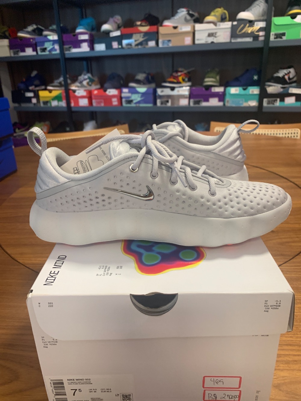 Nike Mind 002 Light Smoke Grey — 39, Novo