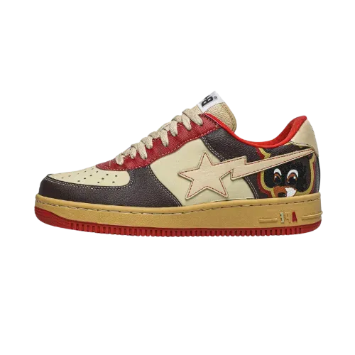 Kanye West x A Bathing Ape Bape Sta Low College Dropout Brown