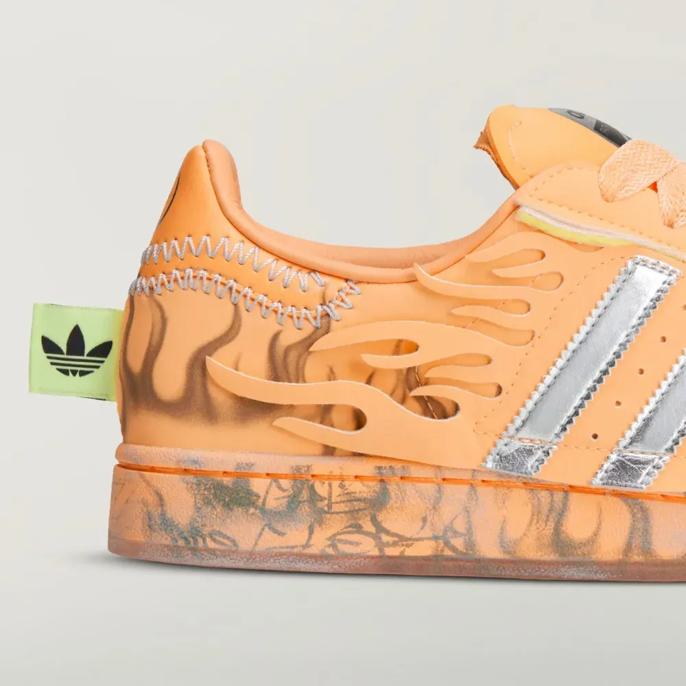 Hellstar x adidas Superstar II Hazy Orange Silver Metallic Core