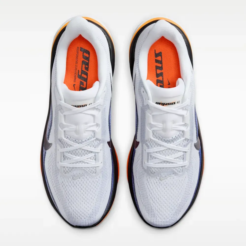 Nike Pegasus 42 White Lapis Total Orange Metallic Silver foto 2