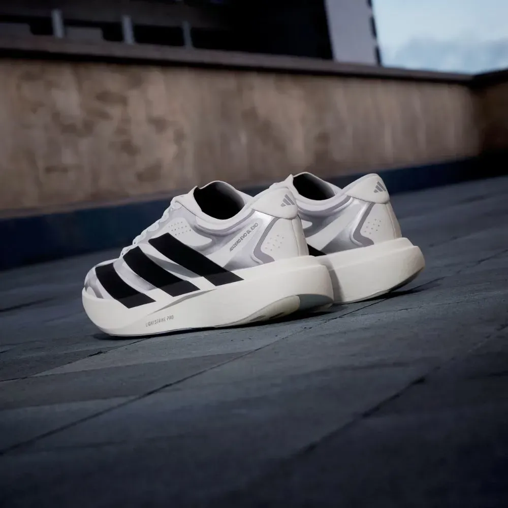 adidas Adizero EVO SL EXO Cloud White Core Black Iron Metallic