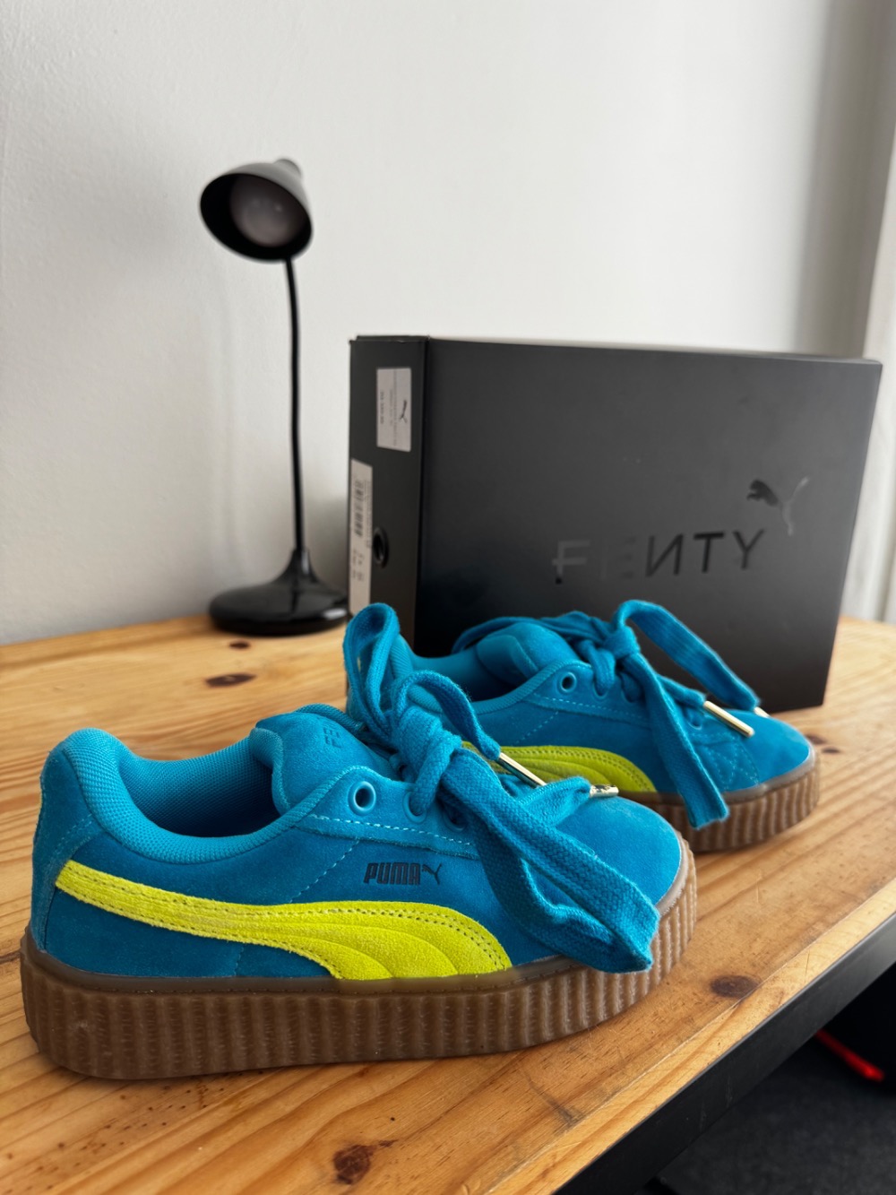 Fenty x Puma Creeper Phatty Speed Blue Lime Pow Gum