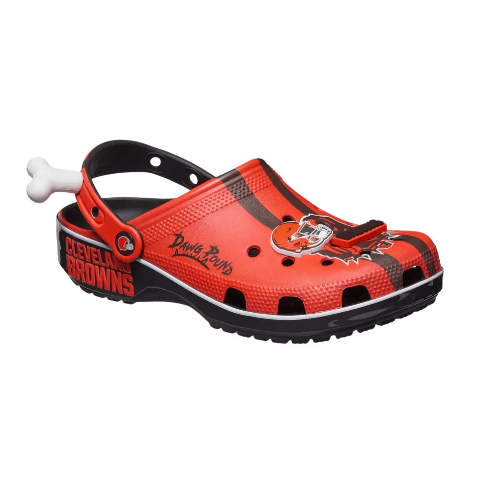 NFL x Crocs Cleveland Browns Classic Clog - Droper